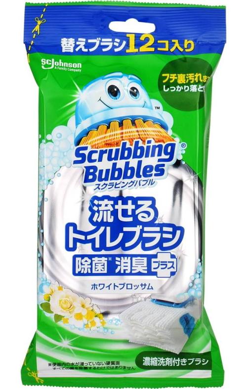 流せるトイレブラシ 替え　ブロッサム