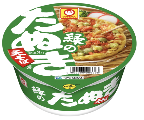 緑のたぬき天そば　西 １０１ｇ