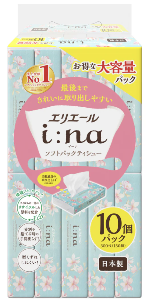 Ｅイーナティシューソフト １５０Ｗ１０Ｐ