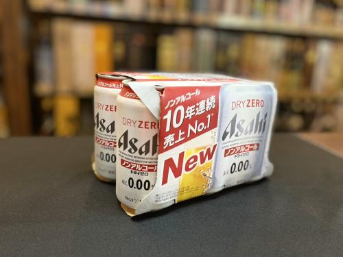 アサヒ ドライゼロ ノンアル 350ml缶／6本