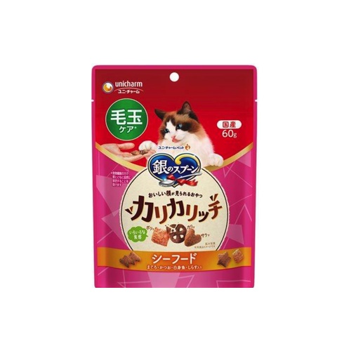 カリカリシーフード ６０ｇ　毛玉ケア
